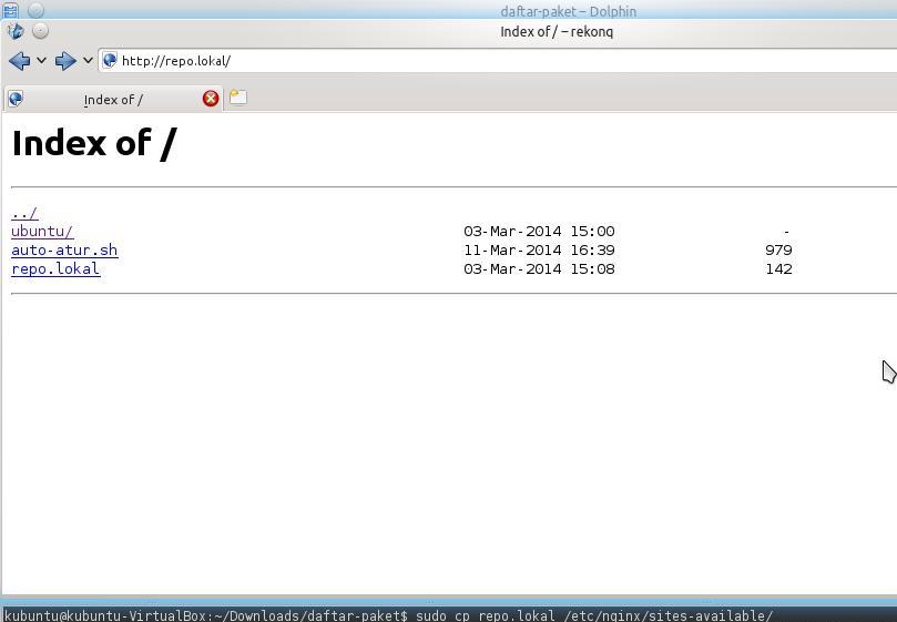 localhost nginx