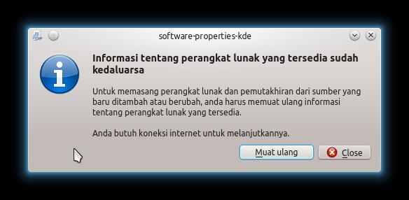 pertanyaan pilihan pemutakhiran