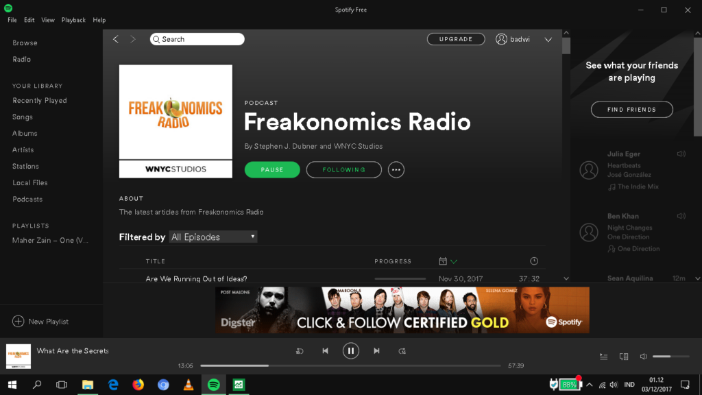 Spotify on Windows